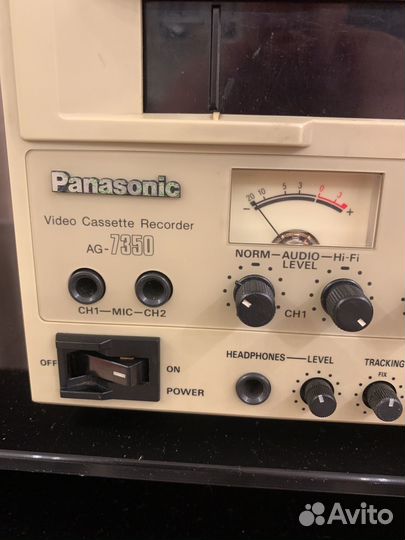 Видеомагнитофон panasonic AG 7350 100 вольт