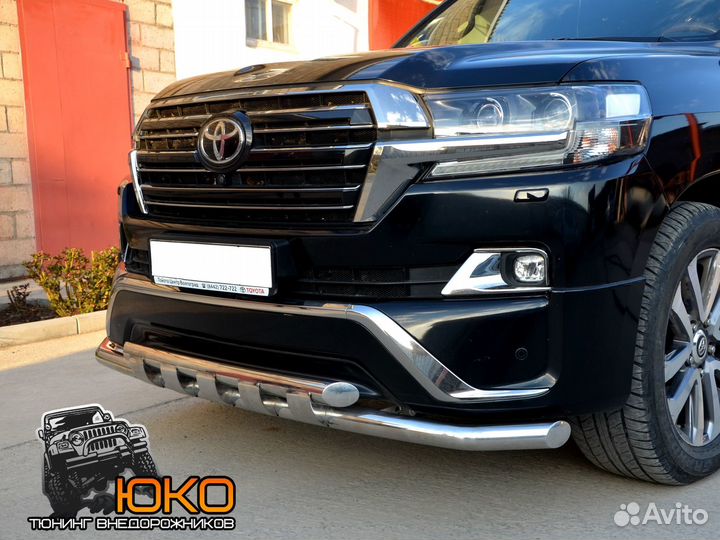 Защита переднего бампера TLC 200 Executive