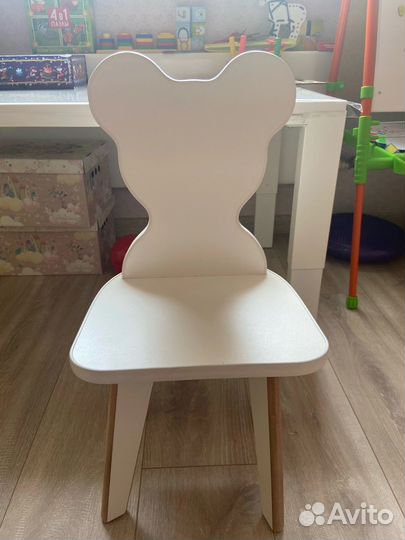 Детский стул мишка