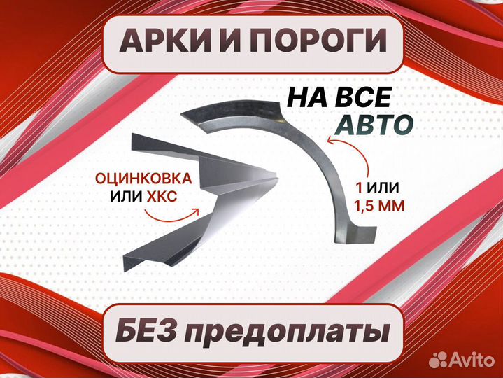 Задние арки Nissan Almera N16
