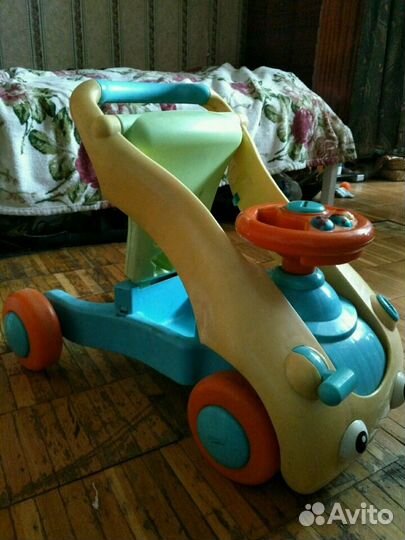 Машинка+ходунки+сортер3в1(елс)