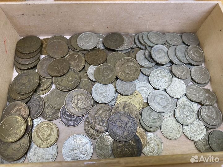 Монеты СССР (3, 5, 15, 20, 50 копеек) И.8851