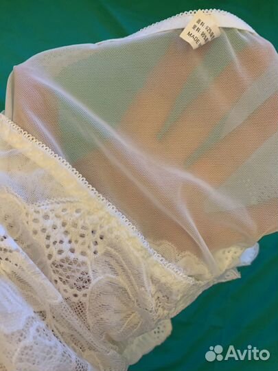 Трусики женс., хлопок С кружевом новые, 48-52 разм