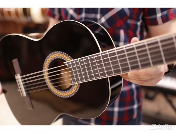 Martinez FAC-502-Bk классическая гитара черная