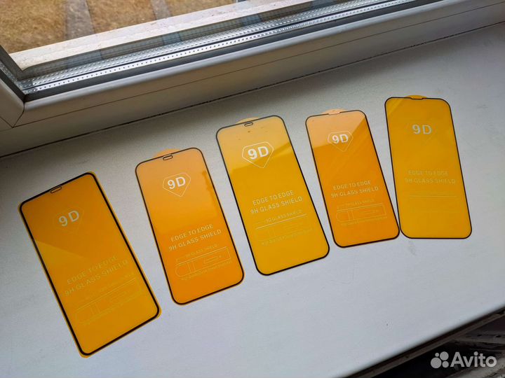 Защитное стекло для iPhone XS/XR/11pro/12pro/13pro