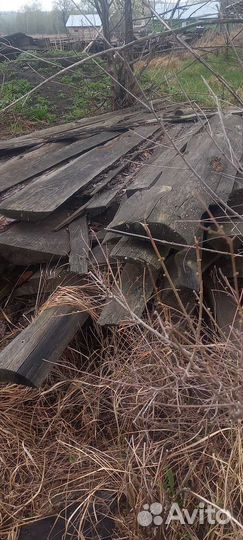 Горбыль на дрова