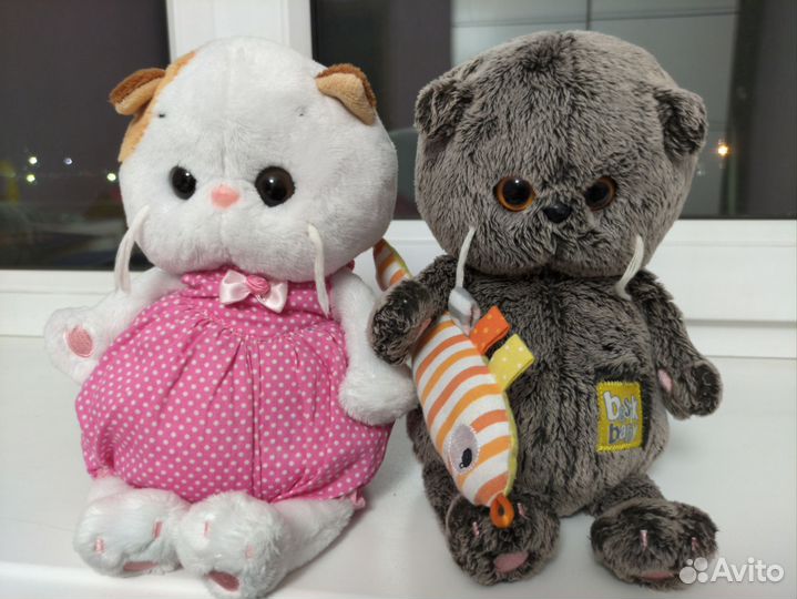 Игрушка кот басик и Лили