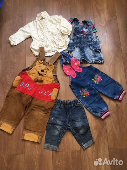 Плащ-ветровка, сарафан, комбинезон, джинсы