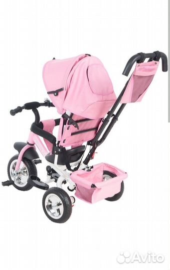 Детский велосипед с родительской ручкой