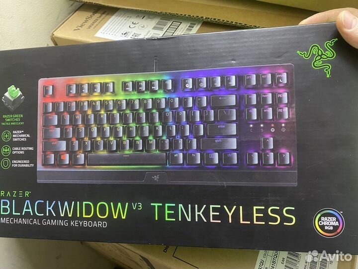 Игровая клавиатура razer blackwindow tenkeyless