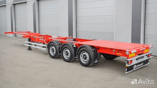 Полуприцеп контейнеровоз Grunwald Gr.C-L3, 2024