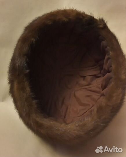 Шапка зимняя меховая женская