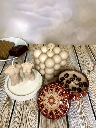 Аромосвеча «Бабл» из соевого воска