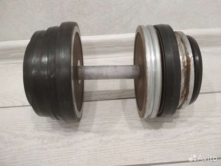 Гантели разборные обрезиненные