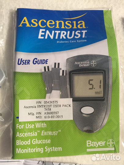 Глюкометр Ascensia