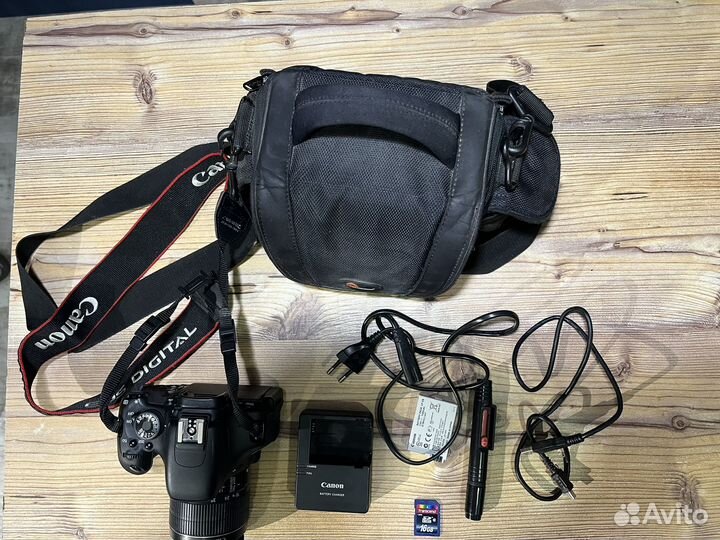 Зеркальный фотоаппарат canon eos 600d