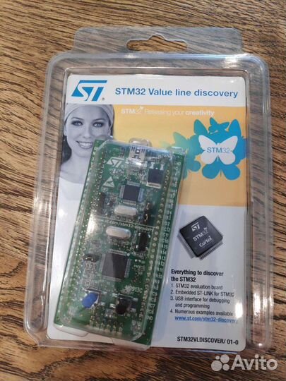 STM32vldiscovery Отладочная плата