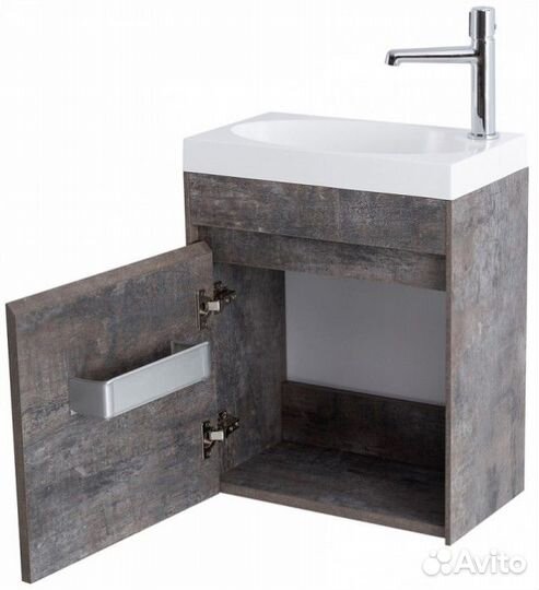 Тумба с раковиной BelBagno Pietra Mini 46L Stone