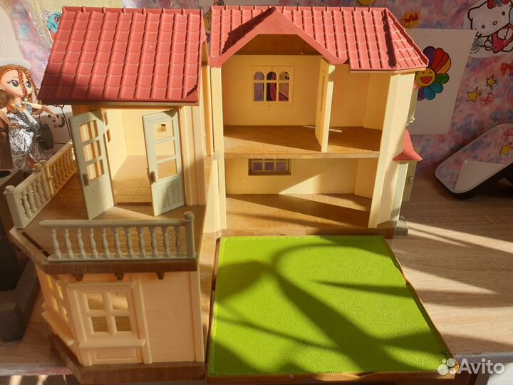 Домик со светом Sylvanian Families семья Сильвании