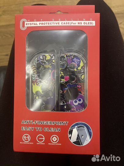 Жесткий корпус чехол для nintendo switch oled
