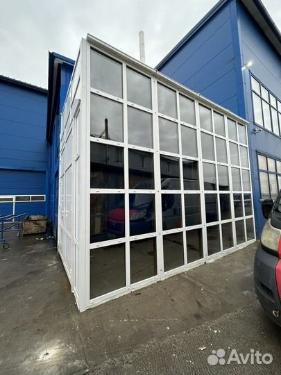 Установка тамбура в дом