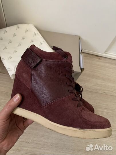 Кроссовки сникерсы женские Lacoste 38-38,5