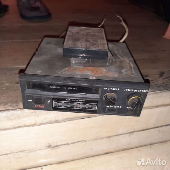Магнитофон кассетный Алтай