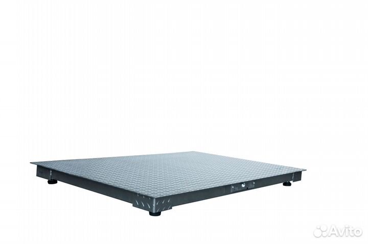 Весы платформенные 1.5м на 1.5м на 3 тонны с цсм