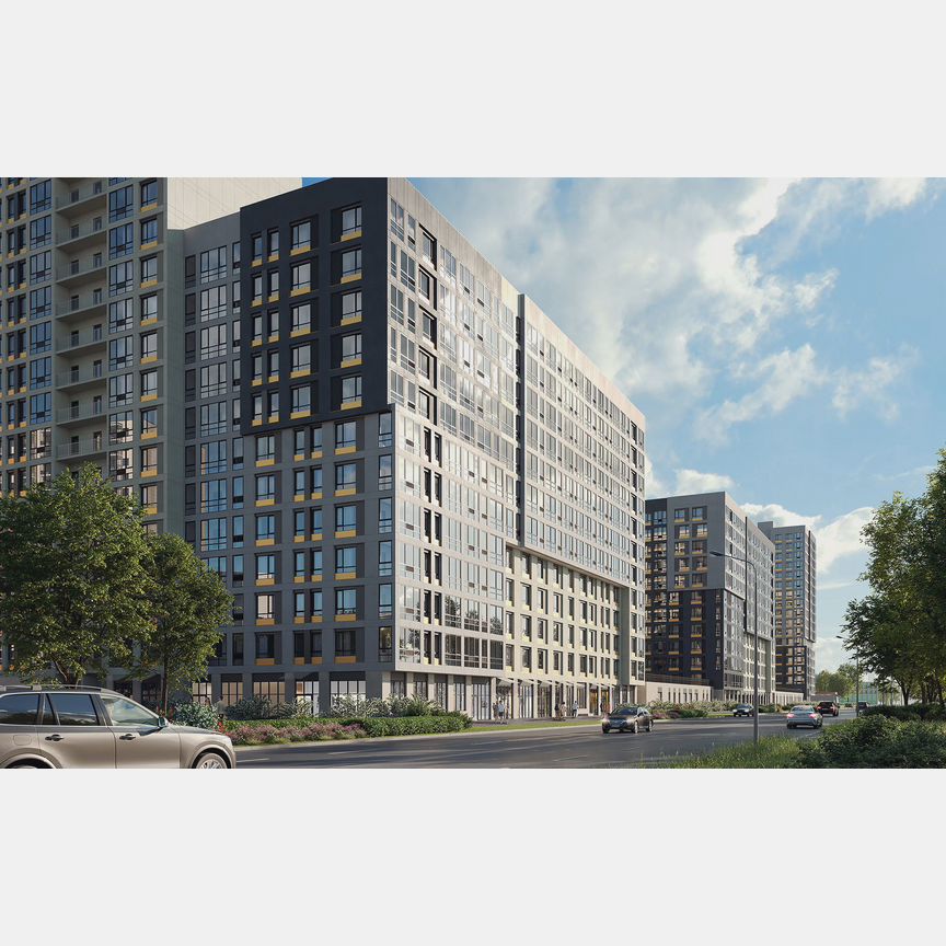 3-к. квартира, 77,8 м², 10/12 эт.