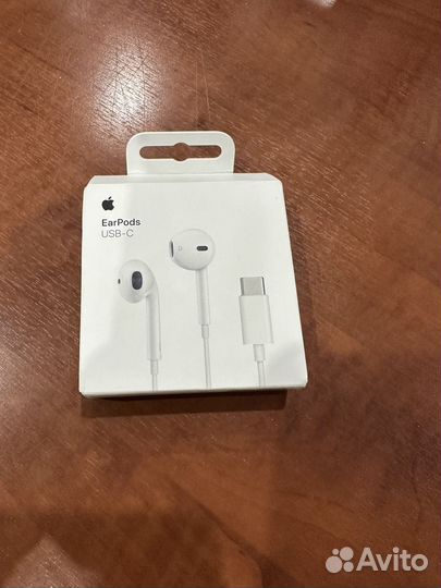 Наушники apple earpods type c