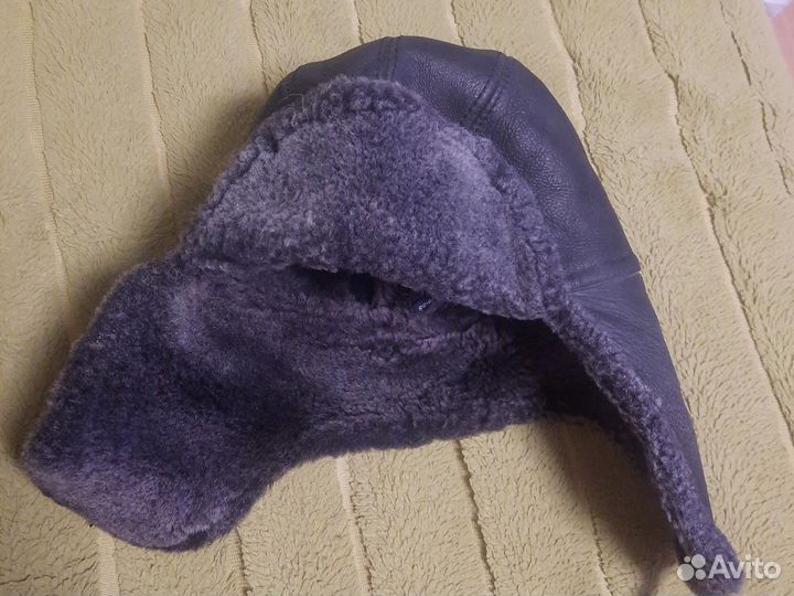 Шапка ушанка детская натуральный мех