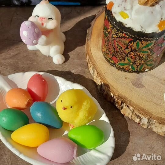 Мыло ручной работы на пасху