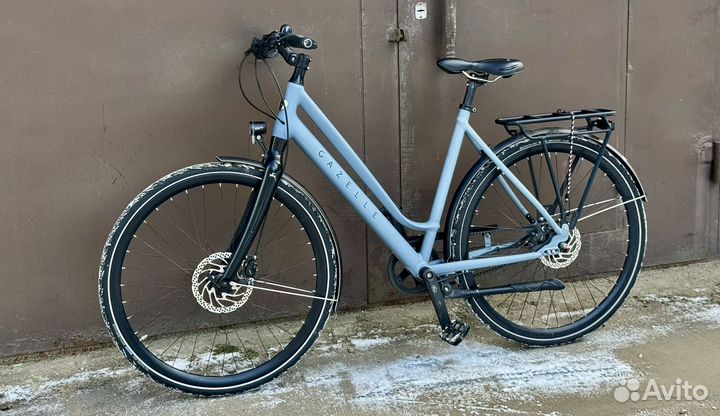 Дорожный велосипед на ремне Gazelle (Alfine)