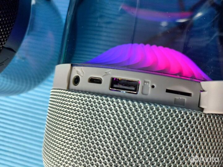 Блютуз колонка неоновая подсветка T&G