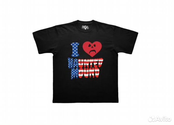 Футболка black Haunted Mound