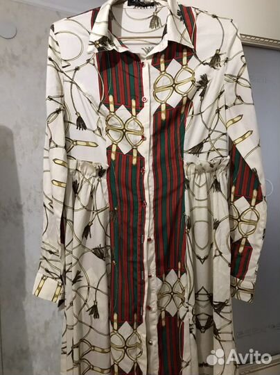 Летнее платье халат