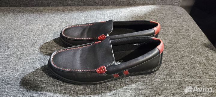 Мокасины кожаные 43-44 размер