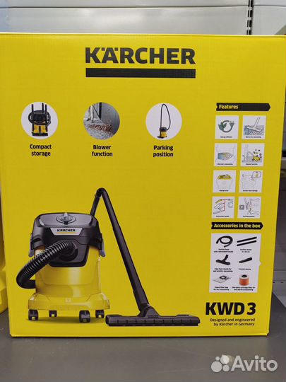 Пылесос Karcher KWD3