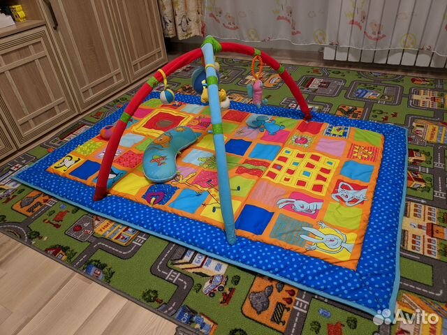 Развивающий коврик для детей Taf toys 100х150