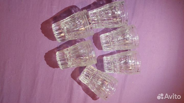 Хрустальные рюмки СССР