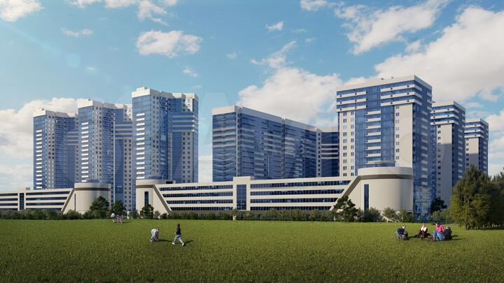 2-к. квартира, 49,4 м², 12/19 эт.