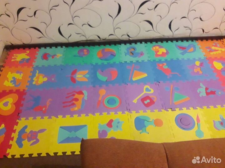 Детский коврик. Развивающий