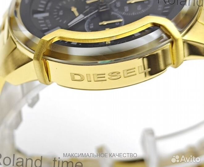 Стильные массивные мужские часы Diesel