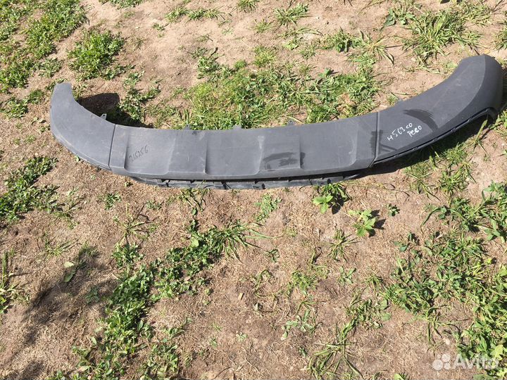 Юбка переднего бампера Audi Q3 с 2011