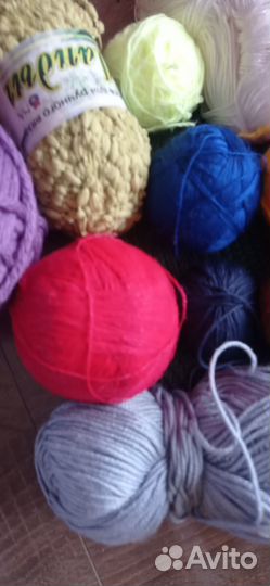 Нитки пряжа пакетом