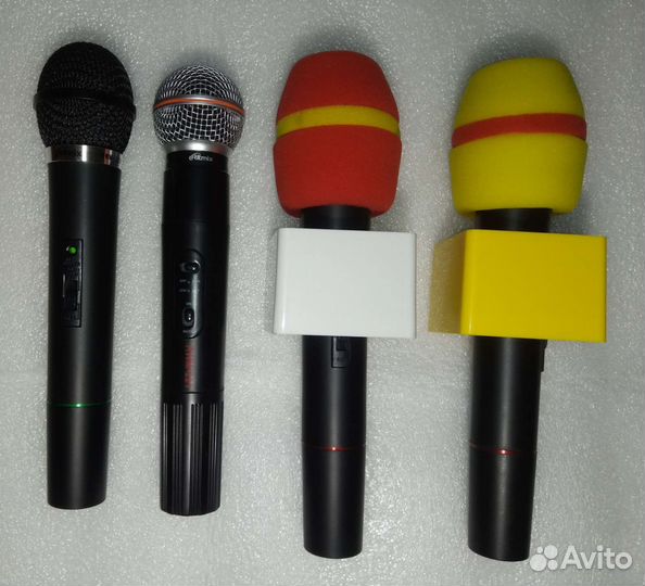 Ветрозащиты для ручных репортёрских микрофонов