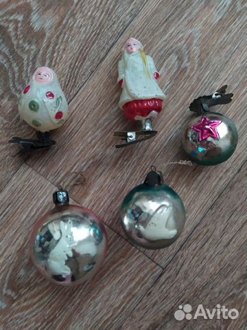 Елочные игрушки СССР