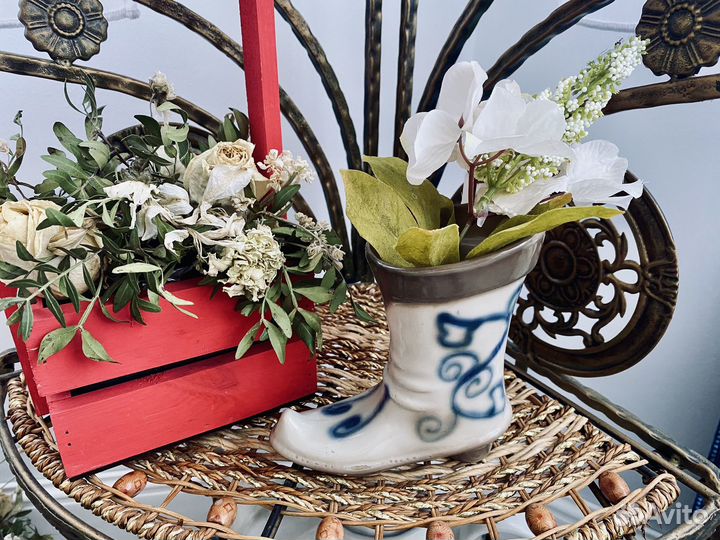 Винтаж ваза/ карандашница керамика Германия