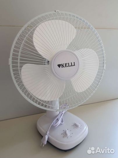 Вентилятор настольный 3 скорости,100Вт новый