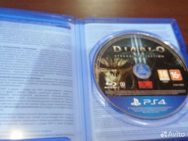 Игра на ps4 Diablo 3 Eternal collection